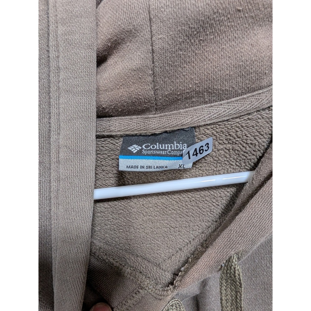 Columbia PHG Performance Hunting Gear Hoodie Taupe Camo Logo XL 1463 - Picture 7 of 7